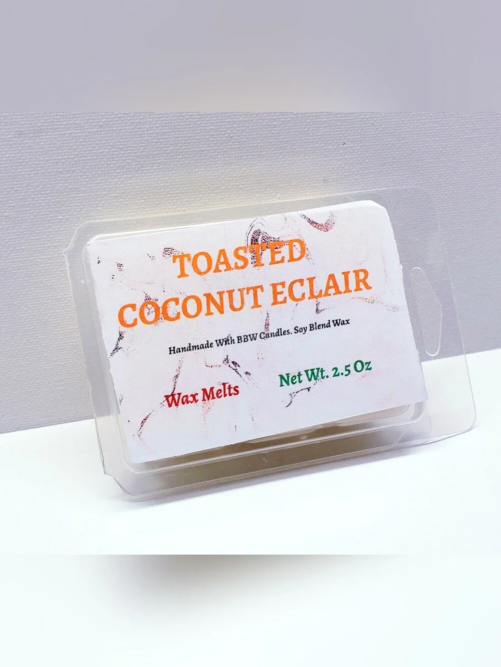TOASTED COCONUT ECLAIR -Bath & Body Works Candle Wax Melts- $8 per pack